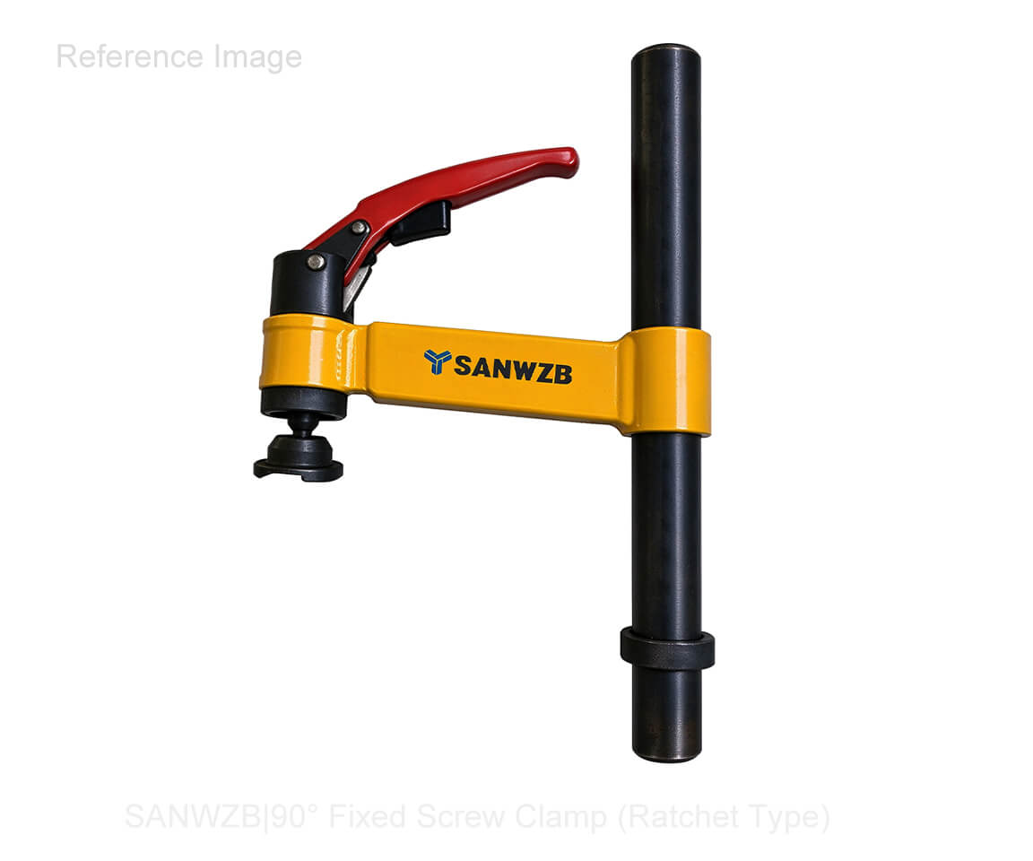 90° Fixed Screw Clamp Ratchet Type Ref.4