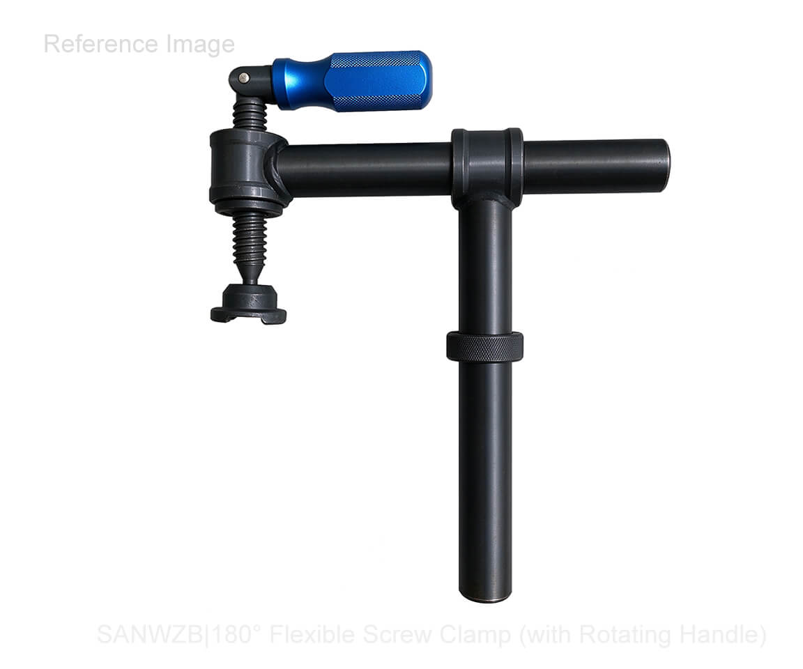 180° Flexible Screw Clamp With Rotating Handle Ref.5