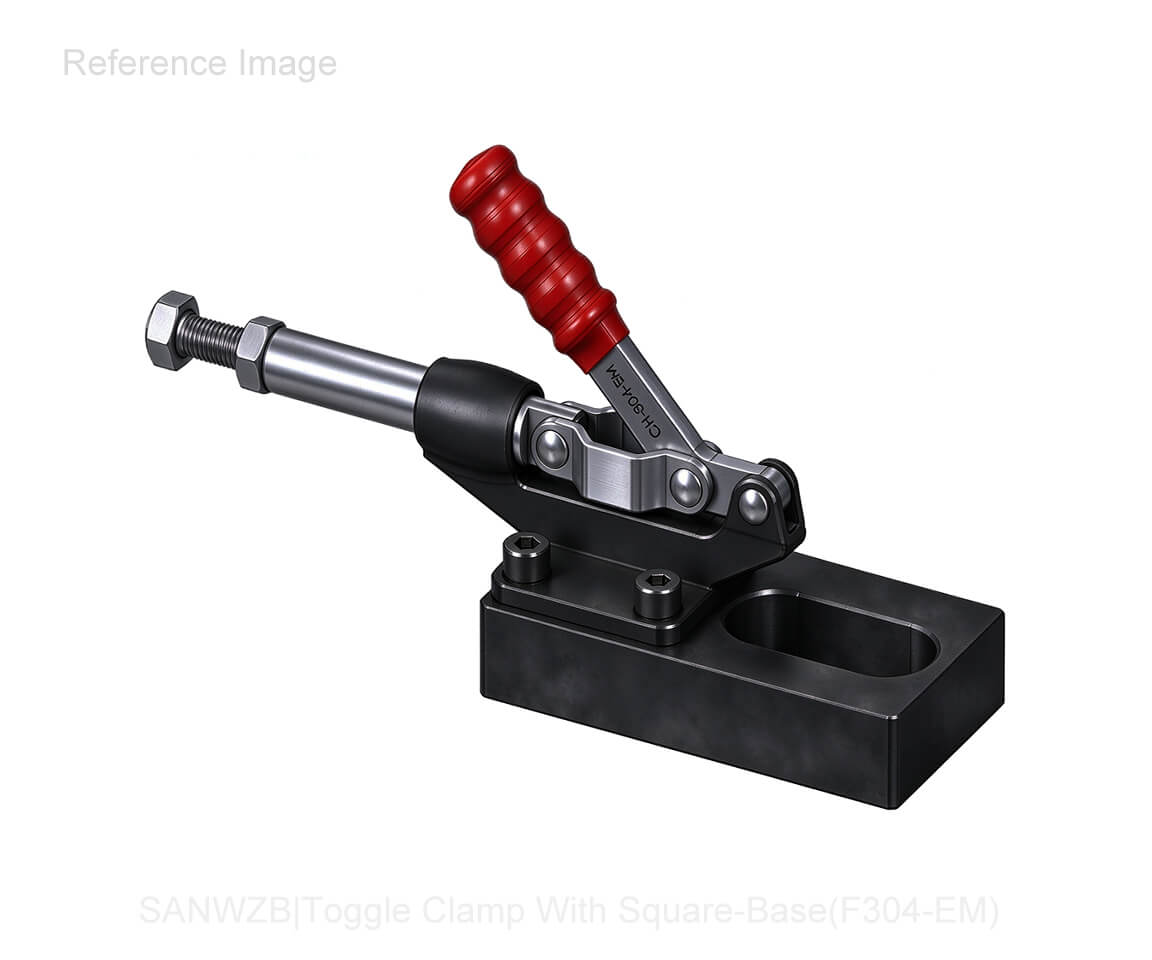 Toggle Clamp With Square-Base F304-EM Ref.5