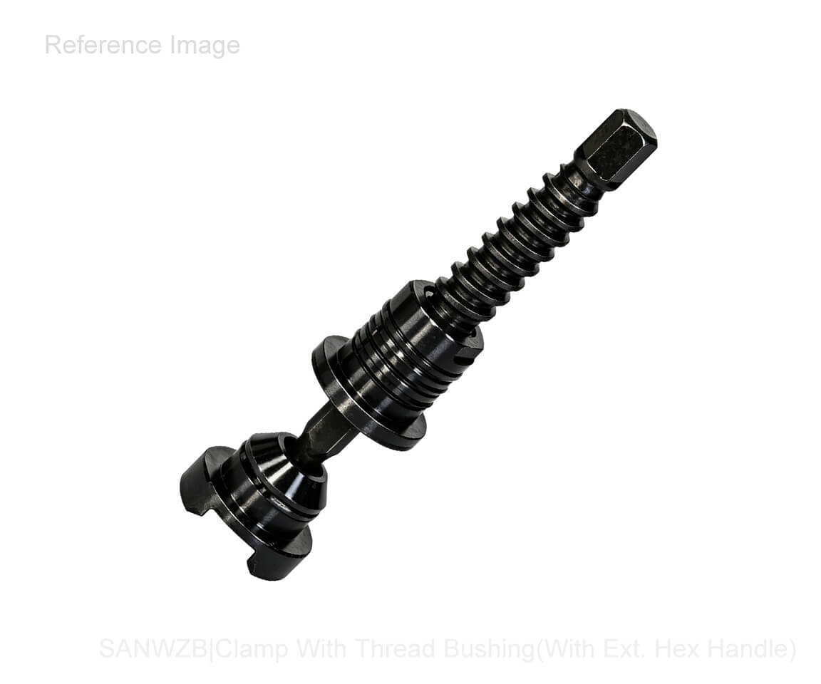 Clamp With Thread Bushing With Ext. Hex Handle Ref.2
