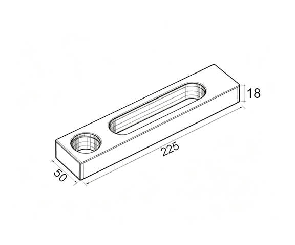 Stops(225x50x18)
